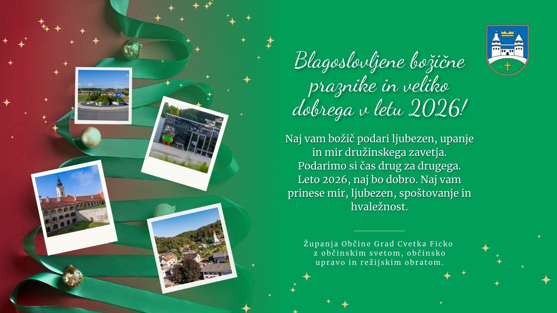 Čestitka Občina Grad